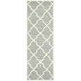 thumbnail image 1 of SAFAVIEH Chatham Franklin Geometric Wool Runner Rug, Gray/Ivory, 2'3" x 9', 1 of 5