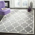 thumbnail image 1 of SAFAVIEH Chatham Gavin Geometric Wool Area Rug, Dark Gray/Ivory, 11' x 15', 1 of 8