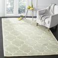 thumbnail image 1 of SAFAVIEH Chatham Gavin Geometric Wool Area Rug, Grey/Ivory, 6' x 9', 1 of 10