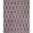 thumbnail image 1 of SAFAVIEH Chatham Graham Geometric Wool Area Rug, Purple/Ivory, 4' x 6', 1 of 10