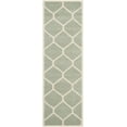 thumbnail image 1 of SAFAVIEH Chatham Greg Geometric Wool Runner Rug, Gray/Ivory, 2'3" x 7', 1 of 5