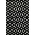 thumbnail image 1 of SAFAVIEH Chatham Howard Geometric Wool Area Rug, Black/Ivory, 4' x 6', 1 of 11