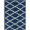thumbnail image 1 of SAFAVIEH Chatham Howard Geometric Wool Area Rug, Dark Blue/Ivory, 2' x 3', 1 of 10