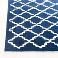 thumbnail image 1 of SAFAVIEH Chatham Howard Geometric Wool Area Rug, Dark Blue/Ivory, 4' x 6', 1 of 10