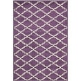 thumbnail image 1 of SAFAVIEH Chatham Howard Geometric Wool Area Rug, Purple/Ivory, 2' x 3', 1 of 10