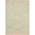 thumbnail image 1 of SAFAVIEH Chatham Ian Geometric Wool Area Rug, Green, 3' x 5', 1 of 10