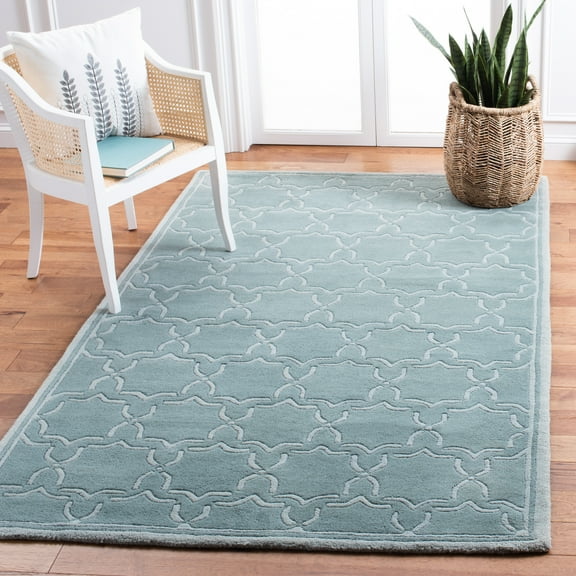 SAFAVIEH Chatham Jack Geometric Wool Area Rug, Gray, 2' x 3'