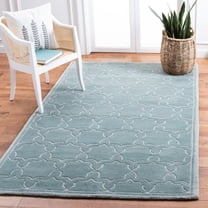 SAFAVIEH Chatham Jack Geometric Wool Area Rug, Gray, 8' x 10'