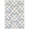 thumbnail image 1 of SAFAVIEH Chatham Jackson Geometric Wool Area Rug, Blue/Ivory, 2' x 3', 1 of 10