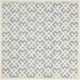 thumbnail image 1 of SAFAVIEH Chatham Jackson Geometric Wool Area Rug, Blue/Ivory, 7' x 7' Square, 1 of 10