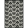 thumbnail image 1 of SAFAVIEH Chatham Jackson Geometric Wool Area Rug, Ivory/Black, 4' x 6', 1 of 10