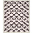 thumbnail image 1 of SAFAVIEH Chatham Jackson Geometric Wool Area Rug, Purple/Ivory, 7' x 7' Square, 1 of 9