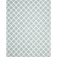 thumbnail image 1 of SAFAVIEH Chatham Jahn Geometric Diamonds Wool Area Rug, Blue/Ivory, 8'9" x 12', 1 of 10