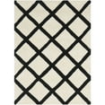 thumbnail image 1 of SAFAVIEH Chatham Jahn Geometric Diamonds Wool Area Rug, Ivory/Black, 2' x 3', 1 of 10