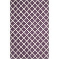 thumbnail image 1 of SAFAVIEH Chatham Jahn Geometric Diamonds Wool Area Rug, Purple/Ivory, 6' x 9', 1 of 10