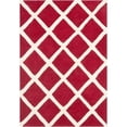 thumbnail image 1 of SAFAVIEH Chatham Jahn Geometric Diamonds Wool Area Rug, Red/Ivory, 2' x 3', 1 of 10