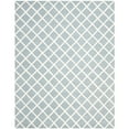 thumbnail image 1 of SAFAVIEH Chatham Jahn Geometric Wool Area Rug, Blue/Ivory, 3' x 5', 1 of 10