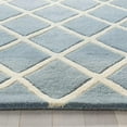 thumbnail image 1 of SAFAVIEH Chatham Jahn Geometric Wool Area Rug, Blue/Ivory, 5' x 8', 1 of 10