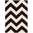 thumbnail image 1 of SAFAVIEH Chatham Jake Geometric Wool Area Rug, Brown/Ivory, 2' x 3', 1 of 5