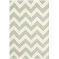 thumbnail image 1 of SAFAVIEH Chatham Jake Geometric Wool Area Rug, Grey/Ivory, 3' x 5', 1 of 11