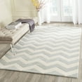 thumbnail image 1 of SAFAVIEH Chatham Jake Geometric Wool Area Rug, Grey/Ivory, 5' x 8', 1 of 4