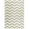 thumbnail image 1 of SAFAVIEH Chatham Jake Geometric Wool Area Rug, Grey/Ivory, 6' x 9', 1 of 8