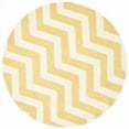 thumbnail image 1 of SAFAVIEH Chatham Jake Geometric Wool Area Rug, Light Gold/Ivory, 5' x 5' Square, 1 of 10