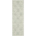 thumbnail image 1 of SAFAVIEH Chatham Jaymz Geometric Wool Runner Rug, Grey/Ivory, 2'3" x 9', 1 of 9