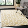 thumbnail image 1 of SAFAVIEH Chatham Kestrel Geometric Wool Area Rug, Gold/Ivory, 6' x 9', 1 of 10
