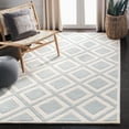 thumbnail image 1 of SAFAVIEH Chatham Kestrel Geometric Wool Area Rug, Gray/Ivory, 3' x 5', 1 of 10