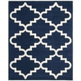 thumbnail image 1 of SAFAVIEH Chatham Osbert Geometric Wool Area Rug, Dark Blue/Ivory, 2' x 3', 1 of 10