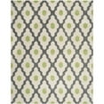 thumbnail image 1 of SAFAVIEH Chatham Wystan Geometric Diamonds Wool Area Rug, Dark Grey/Ivory, 8' x 10', 1 of 8
