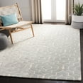 thumbnail image 1 of SAFAVIEH Chatham Xanthia Geometric Wool Area Rug, Gray/Ivory, 7' x 7' Square, 1 of 10