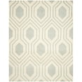thumbnail image 1 of SAFAVIEH Chatham Zeke Geometric Wool Area Rug, Gray/Ivory, 8' x 10', 1 of 5