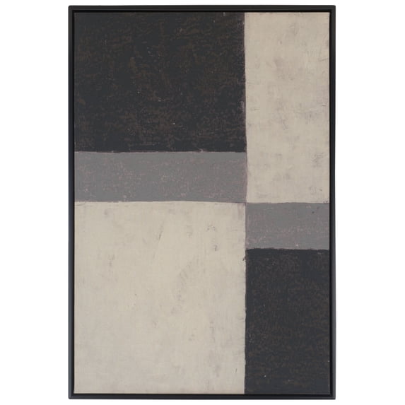 SAFAVIEH Check Mate 24 in. x 36 in. Framed Wall Art