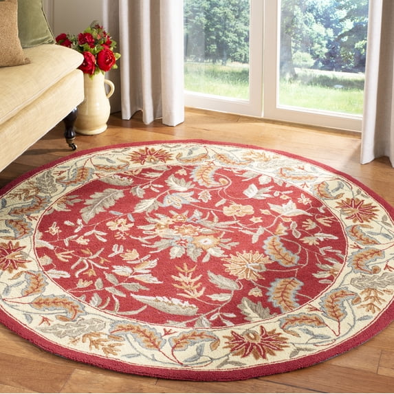 Safavieh Chelsea Alaia Oriental Area Rug, Red, 4'6" x 6'6" Oval