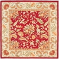 thumbnail image 1 of SAFAVIEH Chelsea Alaia Floral Wool Area Rug, Red, 5'6" x 5'6" Round, 1 of 3