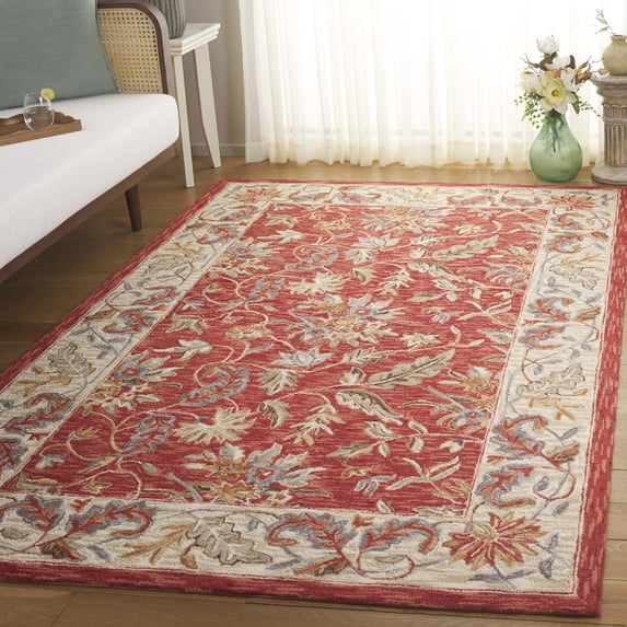 Safavieh Chelsea Alaia Oriental Area Rug, Red, 8' x 8' Square