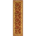 thumbnail image 1 of SAFAVIEH Chelsea Alaia Floral Wool Runner Rug, Red, 2'6" x 8', 1 of 11