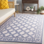Safavieh Chelsea Alecia Geometric Area Rug, Ivory/Light Blue, 5'3" x 8'3"