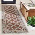 thumbnail image 1 of Safavieh Chelsea Alecia Geometric Runner Rug, Brown/Blue, 2'6" x 12', 1 of 10
