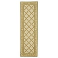 thumbnail image 1 of SAFAVIEH Chelsea Alecia Geometric Borders Wool Runner Rug, Ivory/Camel, 2'6" x 6', 1 of 10