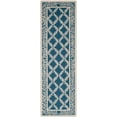 thumbnail image 1 of SAFAVIEH Chelsea Alecia Geometric Borders Wool Runner Rug, Navy/Cream, 2'6" x 10', 1 of 4