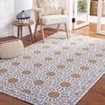 thumbnail image 1 of Safavieh Chelsea Alondra Bordered Wool Area Rug, Ivory/Blue, 9' x 12', 1 of 12