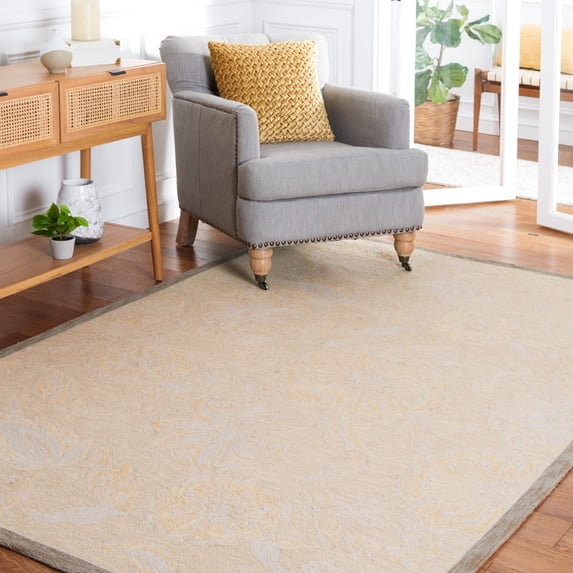Safavieh Chelsea Amaia Bordered Area Rug, Light Brown, 2'6" x 4'