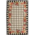 thumbnail image 1 of SAFAVIEH Chelsea Anabella Bordered Area Rug, Ivory/Black, 9' x 12', 1 of 5