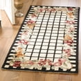 thumbnail image 1 of Safavieh Chelsea Anabella Bordered Runner Rug, Ivory/Black, 2'6" x 6', 1 of 12