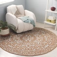thumbnail image 1 of Safavieh Chelsea Aragon Oriental Wool Area Rug, Light Blue, 5'6" x 5'6" Round, 1 of 13