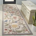 thumbnail image 1 of Safavieh Chelsea Baxter Bordered Wool Runner Rug, Ivory, 2'6" x 12', 1 of 13