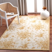 Safavieh Chelsea Benedict Bordered Area Rug, Ivory/Gold, 1'8" x 2'6"